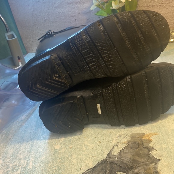 Hunter Black Women's Winter & Rain Boots - Picture 5 of 7